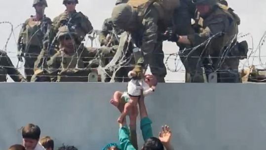 REUTERS US Marine handed baby cover image