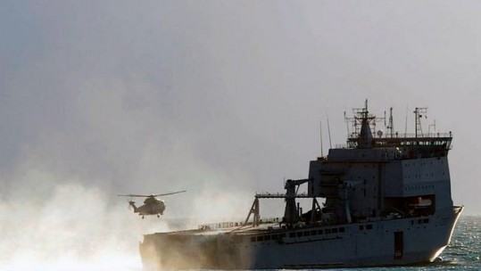 Why Britain&#039;s Sending RFA Mounts Bay To The Aegean