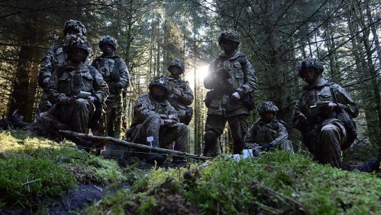 British Troops Test ‘Invisibility Cloak’