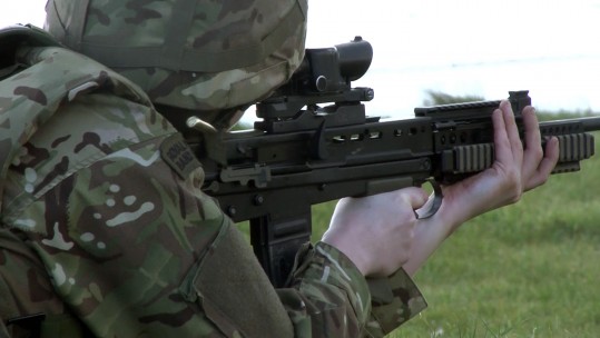 Royal Marines Band Hitting The Right Notes On The Battlefield
