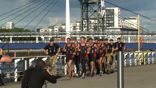 Royal Marines 1664 Challenge Continues in Glasgow