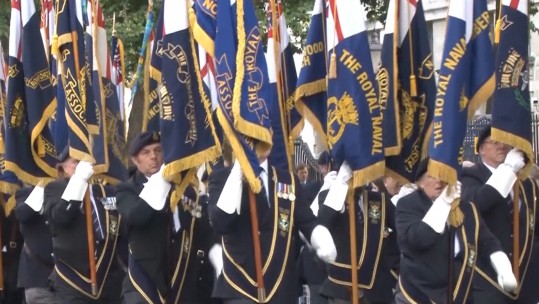 Royal Naval Association biennial parade