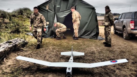 RNAS Culdrose Squadron 700X Leading Royal Navy Research Into Drones And Remotely Piloted Air Systems Credit Royal Navy