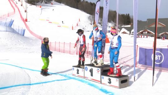 Rachel Hughes wins Alpine Super G Credit BFBS DATE 03022022.jpg 