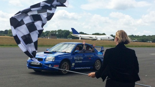 Rally For Heroes Raise Money for SSAFA