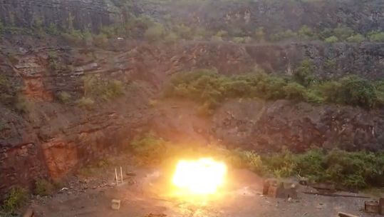 The Ranger Regiment have been training demolition skills in Somerset.