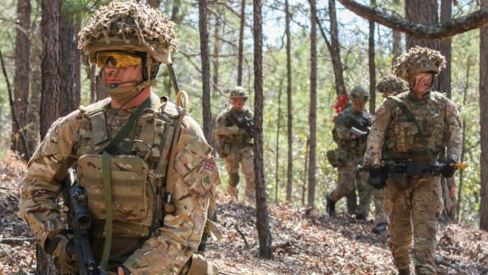 3rd Battalion The Rifles On Exercise Rattlesnake 
