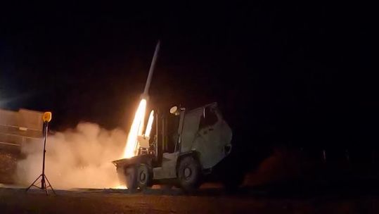 Raven air defence system firing 100525 CREDIT MOD
