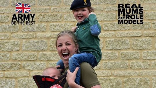 Real Mums Are Role Models Photography Competition Campaign British Army The Active Pregnancy Foundation