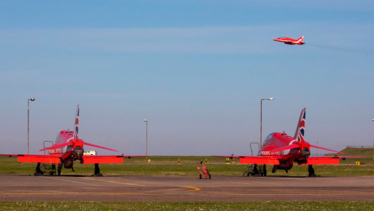 Red Arrows Limited Training Session