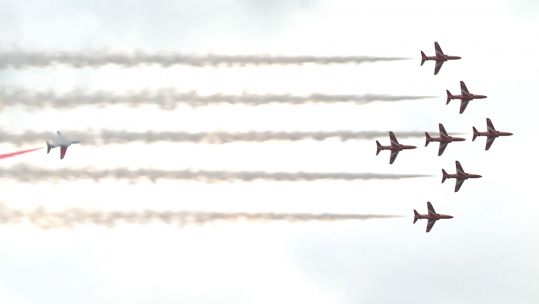 Red Arrows at Bournemouth Air Festival