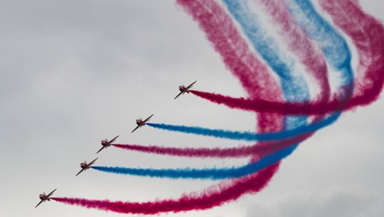 Red Arrows at RIAT 2019 210719 CREDIT MOD