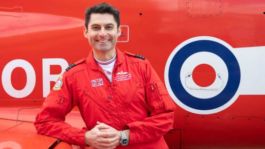 Red Arrows Officer Commanding David Montenegro