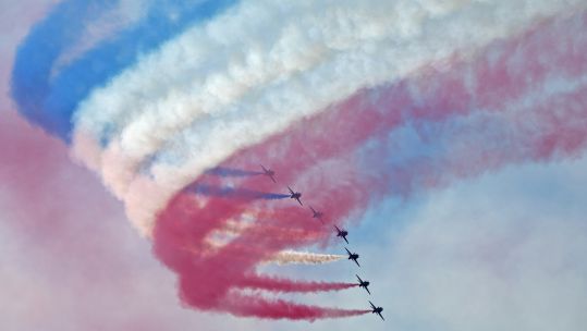 RedArrows image released for Jubilee military announcement
