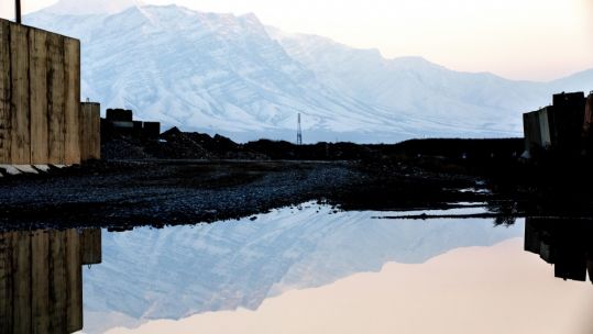 Bagram airbase in Afghanistan
