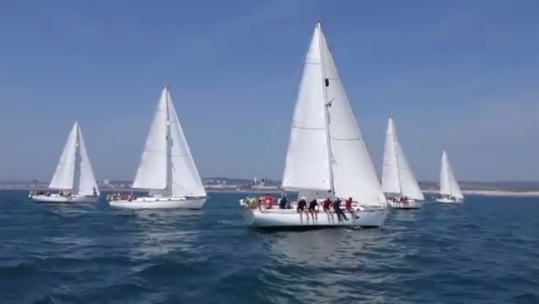 Interservices Regatta fleet sets sail