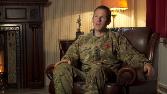 Army Captain Gregg McLeod on Remembrance