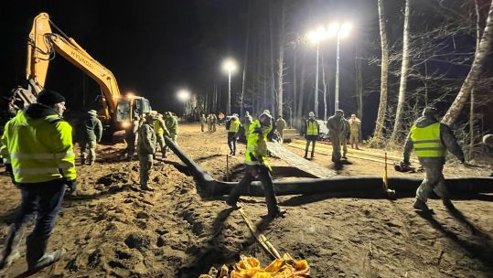 Rescue effort to recover bodies of missing US soldiers in Lithuania
