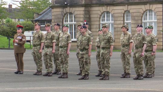 Reserves on Passing Out Edinburgh Credit BFBS 220719