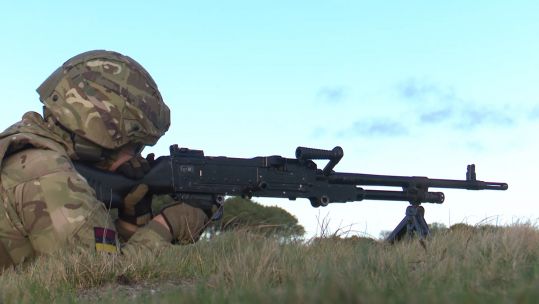 Reservists From 6 SCOTS Work On Their Marksmanship 