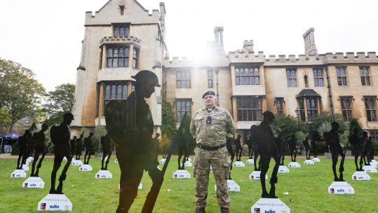 Reverend Angus Aagaard at Lambeth Palace Remembers (Picture: RBLI).