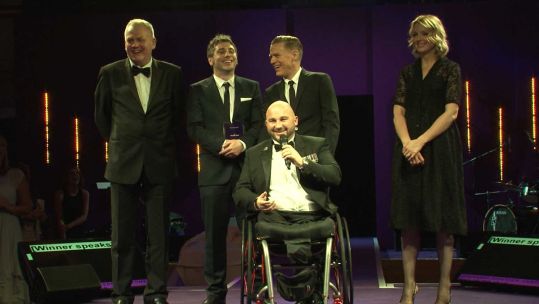 Double Amputee Soldier Celebrated At Awards Ceremony