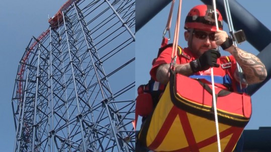 Double Amputee Rick Clement Takes Terrifying Abseil For Forces Charity