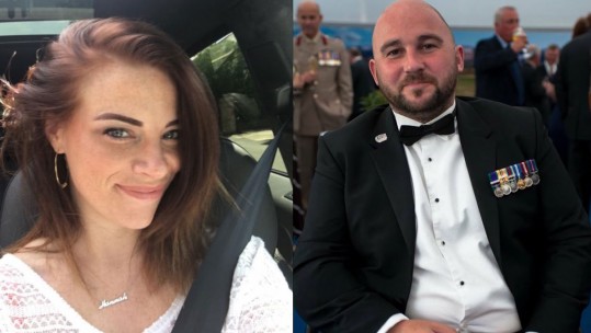 Hannah Campbell and Rick Clement