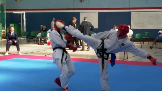 Robbie Sheppard competing at Inter Services Martial Arts Championships CREDIT BFBS DATE 19072025.jpg