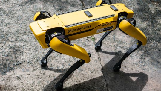 Image ID 2JJR08N: Robot Dog by Boston Dynamics on show in Vietnam in July 2022 (Picture: Quang NGUYEN DUC / Alamy)
