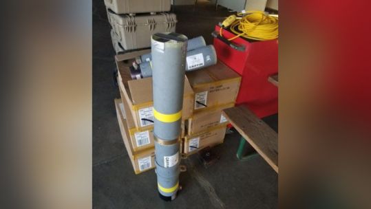 Rocket launcher at Airport CREDIT Maryland Fire Marshal