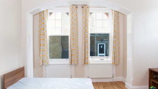 Interior of main new room at New Belvedere House