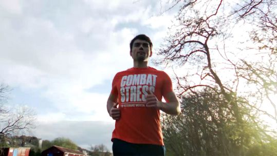 Rory McAusland fundraises for mental health charities 260319 SOURCE Forces TV