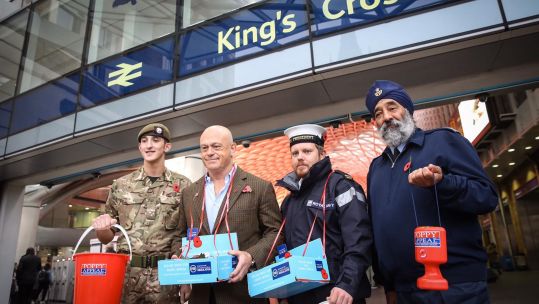 Ross Kemo was among the celebrities involved in this year's appeal (Picture: The Royal British Legion).
