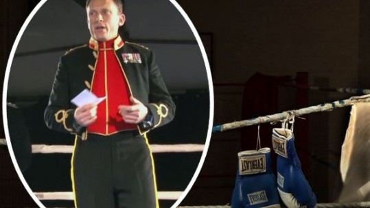 Queen's Royal Hussars boxing speech
