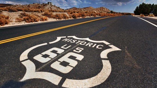Historic Route 66 in America Copyright Flickr Randy Heinitz