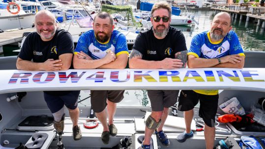 Row4Ukraine team