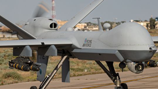 Royal Air Force Reapers RAF Middle East Op SHADER Iraq Syria 220323 CREDIT MOD