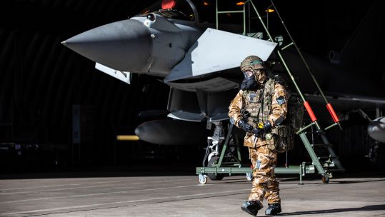 Royal Air Force personnel employed on CAPEVAL at RAF Leeming 10032020 CREDIT MOD