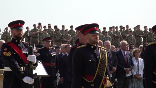 The  diamond anniversary was celebrated with a parade at IWM Duxford