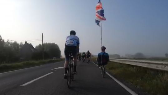 Royal British Legion's Pedal To Paris 040921 CREDIT RBL