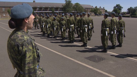 Royal Canadian Air Force shouting lessons 040718