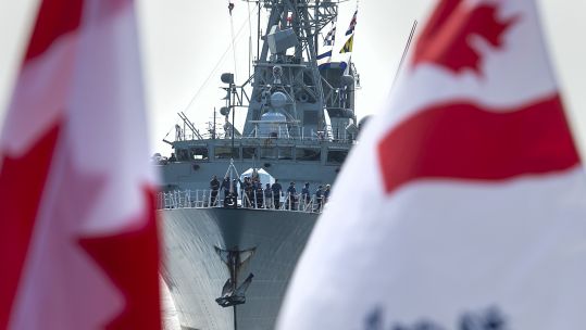 Cover image: Royal Canadian Navy vessel HMCS Fredericton (Picture: The Canadian Press/PA).