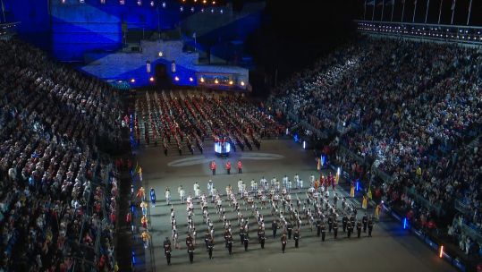 Royal Edinburgh Military Tattoo opening night.