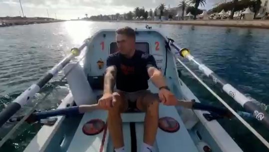 Royal Engineer Jack Jarvis attempting world first rowing charity challenge 02122021 CREDIT Jack Jarvis