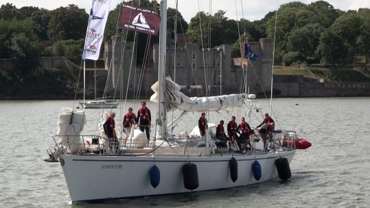 Royal Engineers crew to tackle 6-month sailing adventure 26062023 CREDIT BFBS