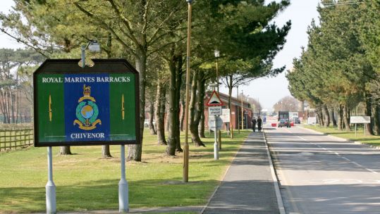 Royal Marines Barracks Chivenor (Picture: PA).