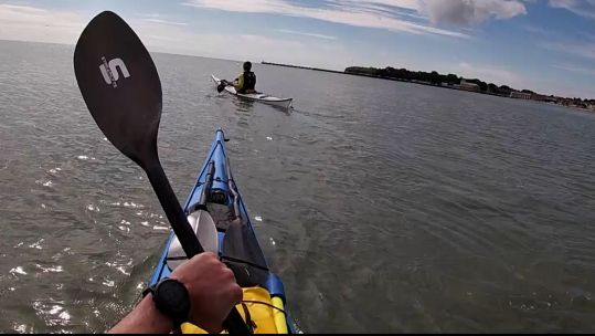 Royal Marine Captain Chris Abrams alongside friend Jamile Siddiqui are set to take on a trio of kayaking challenges 28072022 CREDIT Chris Abrams