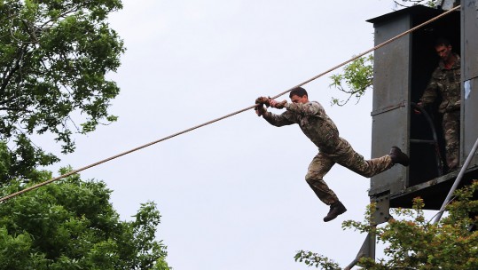 Royal Marine training