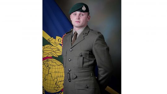Cover image: Royal Marine of the Year winner Marine Jack Duer (Picture: Royal Navy).